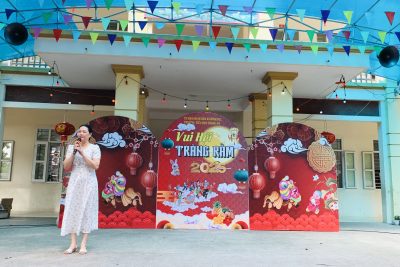 RỘN RÀNG SẮC THU VỚI HOẠT ĐỘNG “VUI HỘI TRĂNG RẰM” TẠI TRƯỜNG TIỂU HỌC TRÀNG AN