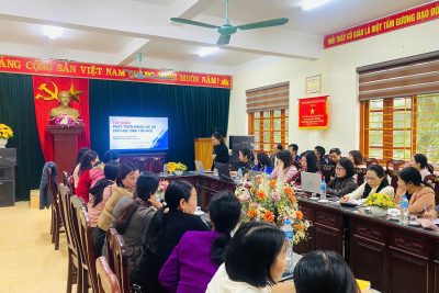 Tập huấn phát triển Năng lực số cho học sinh Tiểu học